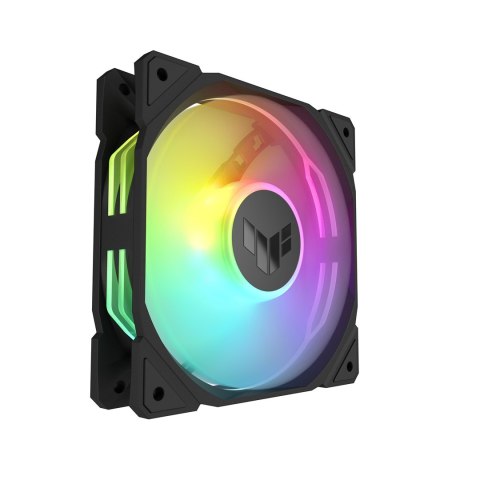 ASUS Wentylator ASUS TUF Gaming TR120 ARGB REVERSE BLACK 3IN1 ASUS Wentylator ASUS TUF Gaming TR120 ARGB REVERSE BLACK 3IN1