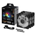 ASUS Wentylator ASUS TUF Gaming TR120 ARGB REVERSE BLACK 3IN1