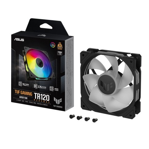 ASUS Wentylator ASUS TUF Gaming TR120 ARGB Reverse ASUS Wentylator ASUS TUF Gaming TR120 ARGB Reverse