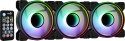Aerocool Wentylator + Hub AEROCOOL PGS MIRAGE 12 ARGB PRO (3x120)