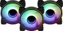 Aerocool Wentylator + Hub AEROCOOL PGS MIRAGE 12 ARGB PRO (3x120)