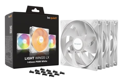 BE QUIET! WENTYLATOR BE QUIET! Light Wings LX 120mm PWM Triple Pack BE QUIET! WENTYLATOR BE QUIET! Light Wings LX 120mm PWM Triple Pack