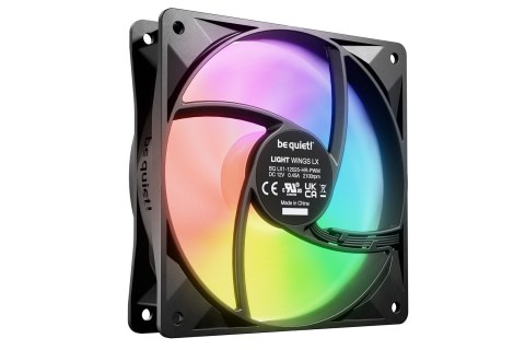 BE QUIET! WENTYLATOR BE QUIET! Light Wings LX 120mm PWM high-speed Triple Pack BE QUIET! WENTYLATOR BE QUIET! Light Wings LX 120mm PWM high-speed Triple Pack