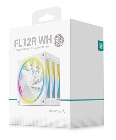 DEEPCOOL Wentylator DeepCool FL12R WH 3IN1 (R-FL12R-WHAPN3-G) DEEPCOOL Wentylator DeepCool FL12R WH 3IN1 (R-FL12R-WHAPN3-G)