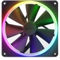 NZXT NZXT WENTYLATOR PC NZXT WENTYLATOR DO ZASILACZA/OBUDOWY F140 RGB PWM CZARNY RF-R14SF-B1