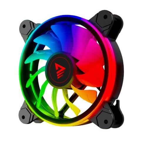 SAVIO SAVIO ZESTAW 4 WENTYLATORÓW ARGB 120 MM WRAZ Z KONTROLEREM ORAZ PILOTEM FAN-01 SAVIO SAVIO ZESTAW 4 WENTYLATORÓW ARGB 120 MM WRAZ Z KONTROLEREM ORAZ PILOTEM FAN-01