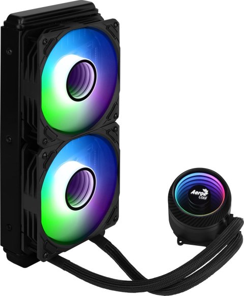 Aerocool Chłodzenie wodne AEROCOOL PGS MIRAGE L240 ARGB BK Aerocool Chłodzenie wodne AEROCOOL PGS MIRAGE L240 ARGB BK