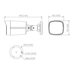 DAHUA KAMERA IP DAHUA IPC-HFW1239TL1-A-IL-0280B