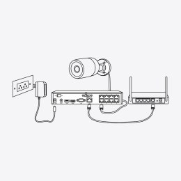 Reolink Kamera IP P320 -Biała REOLINK
