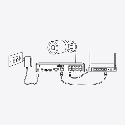 Reolink Kamera IP P320 -Biała REOLINK Reolink Kamera IP P320 -Biała REOLINK