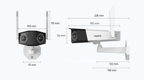 Reolink Kamera IP REOLINK Duo-Series-W730 Reolink Kamera IP REOLINK Duo-Series-W730