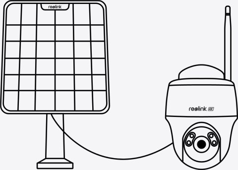 Reolink Kamera IP Reolink ARGUS PT 5MP TYP-C czarna Bateryjna Reolink Kamera IP Reolink ARGUS PT 5MP TYP-C czarna Bateryjna