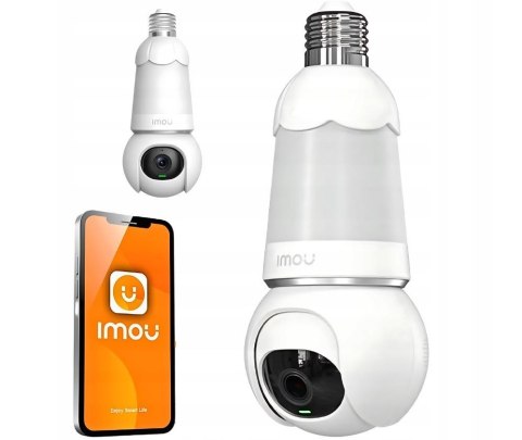 Imou Kamera IP Imou kamera żarówka Bulb Cam 5MP IPC-S6DP Imou Kamera IP Imou kamera żarówka Bulb Cam 5MP IPC-S6DP