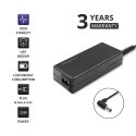 Qoltec QOLTEC ZASILACZ DO MONITORA LG 25W | 19V | 1.3A | 6.5*4.4 |+KABEL ZASILAJĄCY
