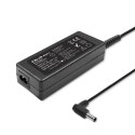 Qoltec QOLTEC ZASILACZ DO MONITORA LG 25W | 19V | 1.3A | 6.5*4.4 |+KABEL ZASILAJĄCY
