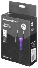 Qoltec QOLTEC ZASILACZ DO MONITORA SAMSUNG 42W | 14V | 3A | 6.5*4.4 |+KABEL ZASILAJĄCY