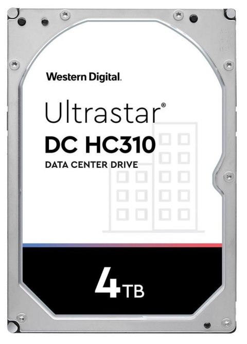 Western Digital Dysk serwerowy HDD Western Digital Ultrastar DC HC310 (7K6) HUS726T4TALE6L4 (4 TB; 3.5"; SATA III) Western Digital Dysk serwerowy HDD Western Digital Ultrastar DC HC310 (7K6) HUS726T4TALE6L4 (4 TB; 3.5"; SATA III)