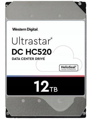 Western Digital Dysk serwerowy HDD Western Digital Ultrastar DC HC520 (He12) HUH721212ALE600 (12 TB; 3.5"; SATA III) Western Digital Dysk serwerowy HDD Western Digital Ultrastar DC HC520 (He12) HUH721212ALE600 (12 TB; 3.5"; SATA III)
