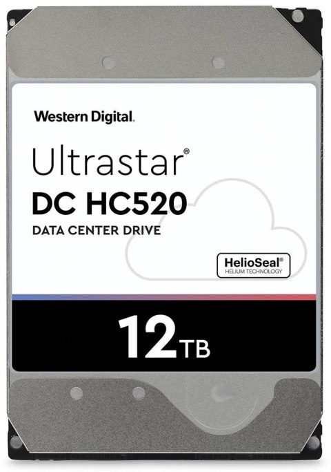 Western Digital Dysk serwerowy HDD Western Digital Ultrastar DC HC520 (He12) HUH721212ALE604 (12 TB; 3.5"; SATA III) Western Digital Dysk serwerowy HDD Western Digital Ultrastar DC HC520 (He12) HUH721212ALE604 (12 TB; 3.5"; SATA III)