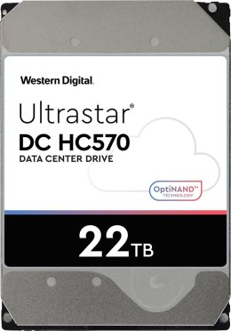 Western Digital Dysk serwerowy HDD Western Digital Ultrastar DC HC570 WUH722222ALE6L4 (22 TB; 3.5