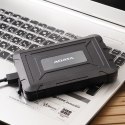ADATA Kieszeń ADATA ED600 AED600-U31-CBK (2.5"; USB 3.1; Tworzywo sztuczne; kolor czarny)
