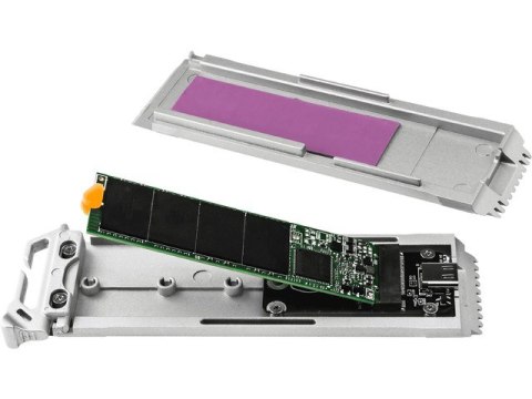 Cooler Master COOLER MASTER OBUDOWA NA DYSK ORACLE AIR M.2 NVME USB-C 3.1 GEN2 ALUMINIUM SOA010-ME-00 Cooler Master COOLER MASTER OBUDOWA NA DYSK ORACLE AIR M.2 NVME USB-C 3.1 GEN2 ALUMINIUM SOA010-ME-00