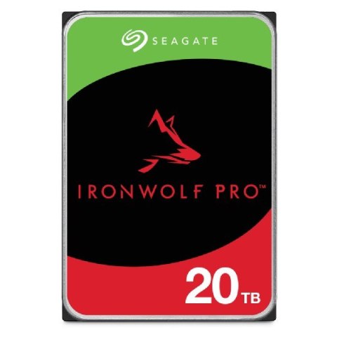 Seagate Dysk HDD Seagate IronWolf Pro (20 TB; 256MB; 3.5"; SATA) Seagate Dysk HDD Seagate IronWolf Pro (20 TB; 256MB; 3.5"; SATA)