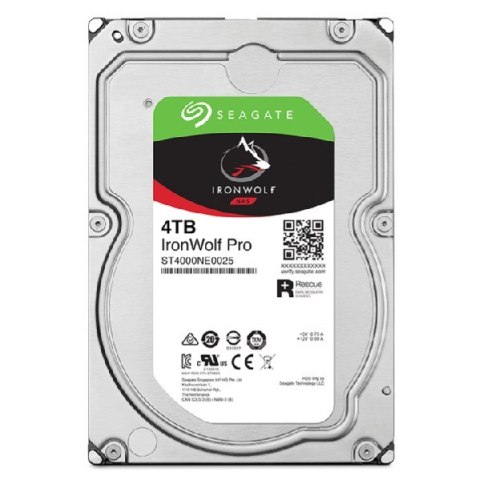 Seagate Dysk HDD Seagate IronWolf Pro (4 TB; 256MB; 3.5"; SATA) Seagate Dysk HDD Seagate IronWolf Pro (4 TB; 256MB; 3.5"; SATA)