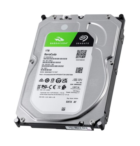 Seagate Dysk twardy HDD Seagate BarraCuda 1TB 3,5" SATA ST1000DM014 Seagate Dysk twardy HDD Seagate BarraCuda 1TB 3,5" SATA ST1000DM014