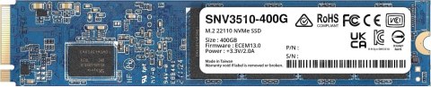 Synology Dysk SSD Synology Plus Series 400GB M.2 (22x110) NVMe PCIe 3.0x4 SNV3510-400G (DWPD 0.7) Synology Dysk SSD Synology Plus Series 400GB M.2 (22x110) NVMe PCIe 3.0x4 SNV3510-400G (DWPD 0.7)