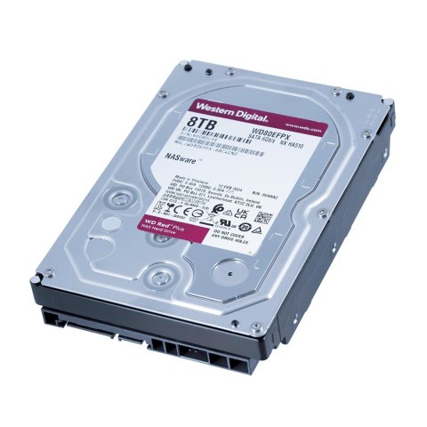 WD Dysk HDD WD Red Plus WD80EFPX (8 TB ; 3.5"; 256 MB) WD Dysk HDD WD Red Plus WD80EFPX (8 TB ; 3.5"; 256 MB)