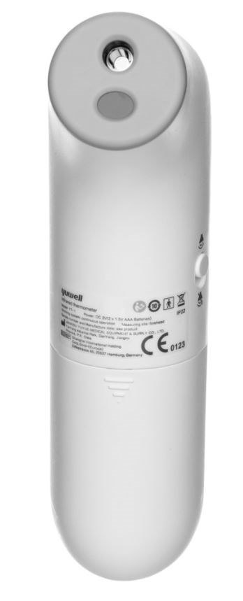 Yuwell Termometr elektroniczny bezdotykowy do czoła YUWEL Yuwell Termometr elektroniczny bezdotykowy do czoła YUWEL