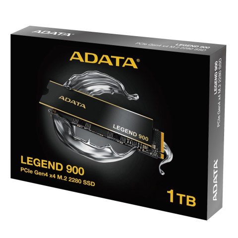 ADATA Dysk SSD ADATA Legend 900 ColorBox 1TB PCIe gen.4 ADATA Dysk SSD ADATA Legend 900 ColorBox 1TB PCIe gen.4