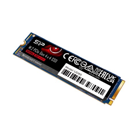 Silicon Power Dysk SSD Silicon Power UD85 250GB M.2 PCIe NVMe Gen4x4 NVMe 1.4 3300/1300 MB/s