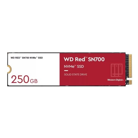 WD Dysk SSD WD Red SN700 WDS250G1R0C (250 GB ; M.2; PCIe NVMe 3.0 x4) WD Dysk SSD WD Red SN700 WDS250G1R0C (250 GB ; M.2; PCIe NVMe 3.0 x4)