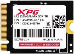 ADATA ADATA SSD GAMMIX S55 1TB Gen 4x4 2230
