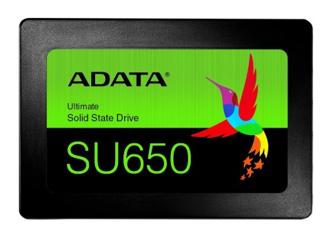 ADATA Dysk SSD ADATA Ultimate SU650 240GB 2,5" SATA III ADATA Dysk SSD ADATA Ultimate SU650 240GB 2,5" SATA III