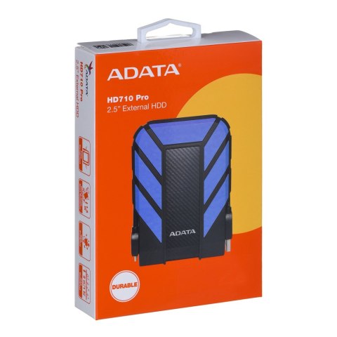 ADATA Dysk zewnętrzny HDD ADATA HD710 PRO (1TB; 2.5"; USB 3.2; niebieski) ADATA Dysk zewnętrzny HDD ADATA HD710 PRO (1TB; 2.5"; USB 3.2; niebieski)