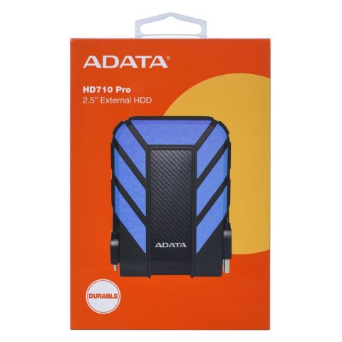 ADATA Dysk zewnętrzny HDD ADATA HD710 PRO (1TB; 2.5"; USB 3.2; niebieski) ADATA Dysk zewnętrzny HDD ADATA HD710 PRO (1TB; 2.5"; USB 3.2; niebieski)