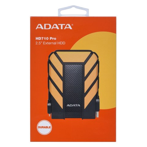 ADATA Dysk zewnętrzny HDD ADATA HD710 PRO (1TB; 2.5"; USB 3.2; żółty) ADATA Dysk zewnętrzny HDD ADATA HD710 PRO (1TB; 2.5"; USB 3.2; żółty)