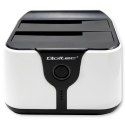 Qoltec QOLTEC STACJA DOKUJĄCA DO DYSKÓW HDD SSD 2.5" 3.5" | SATA III | USB 3.0 | SUPER SPEED 5GB/S | Z FUNKCJĄ KLONOWANIA OFFLINE