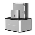 Qoltec QOLTEC STACJA DOKUJĄCA DYSKÓW 2XHDD/SSD 2.5"/3.5" SATA | USB 3.0 | KLONOWANIE