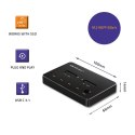 Qoltec QOLTEC STACJA DOKUJĄCA DYSKÓW 2X SSD M.2 SATA | NGFF | USB TYP C