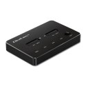 Qoltec QOLTEC STACJA DOKUJĄCA DYSKÓW 2X SSD M.2 SATA | NGFF | USB TYP C