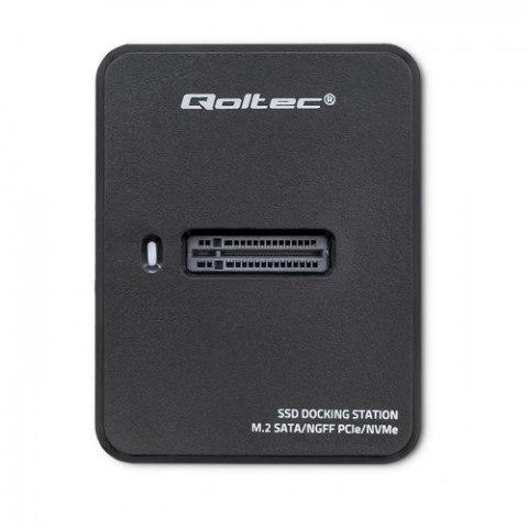 Qoltec QOLTEC STACJA DOKUJĄCA DYSKÓW SSD M.2 SATA/PCIE | NGFF/NVME | USB 3.1 Qoltec QOLTEC STACJA DOKUJĄCA DYSKÓW SSD M.2 SATA/PCIE | NGFF/NVME | USB 3.1