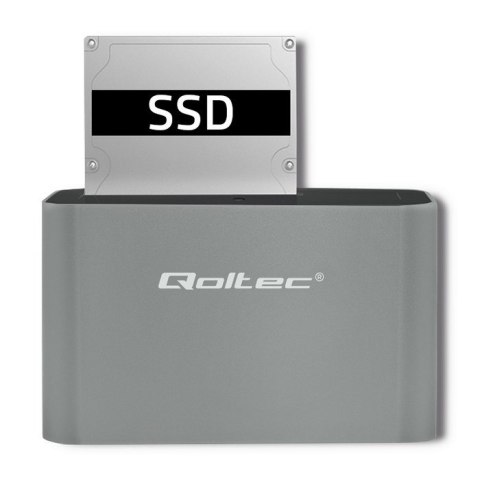 Qoltec QOLTEC STACJA DOKUJĄCA HDD/SSD | 2.5"/3.5" SATA | USB 3.0 Qoltec QOLTEC STACJA DOKUJĄCA HDD/SSD | 2.5"/3.5" SATA | USB 3.0