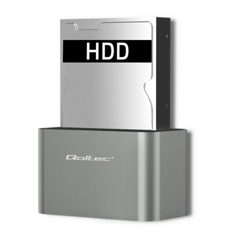 Qoltec QOLTEC STACJA DOKUJĄCA HDD/SSD | 2.5"/3.5" SATA | USB 3.0 Qoltec QOLTEC STACJA DOKUJĄCA HDD/SSD | 2.5"/3.5" SATA | USB 3.0