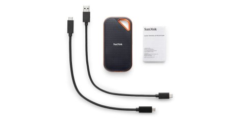 SanDisk Dysk zewnętrzny SSD SanDisk Extreme PRO Portable (2TB; USB 3.2; 2000 MB/s; SDSSDE81-2T00-G25) SanDisk Dysk zewnętrzny SSD SanDisk Extreme PRO Portable (2TB; USB 3.2; 2000 MB/s; SDSSDE81-2T00-G25)
