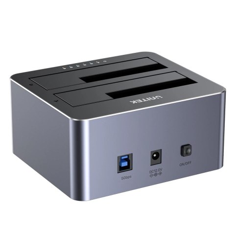 UNITEK UNITEK STACJA KLONUJĄCA DYSKI 2X SATA 2,5"/3,5" USB 5GBPS UNITEK UNITEK STACJA KLONUJĄCA DYSKI 2X SATA 2,5"/3,5" USB 5GBPS