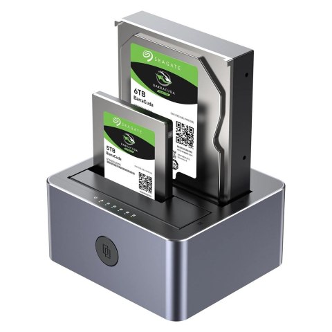 UNITEK UNITEK STACJA KLONUJĄCA DYSKI 2X SATA 2,5"/3,5" USB 5GBPS UNITEK UNITEK STACJA KLONUJĄCA DYSKI 2X SATA 2,5"/3,5" USB 5GBPS
